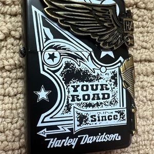 Harley Davidson Lighter Black new